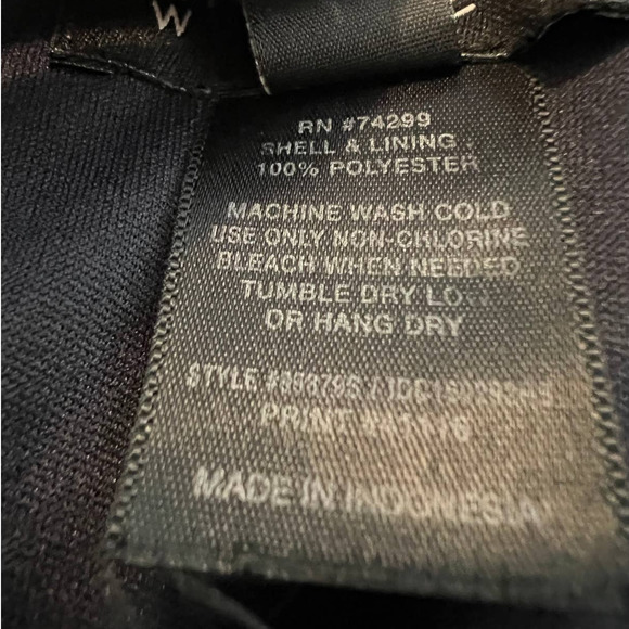 NEW Kensie Maxi Halter Dress Size S in Black with Long Fringe at Front Neckline - Picture 5 of 7